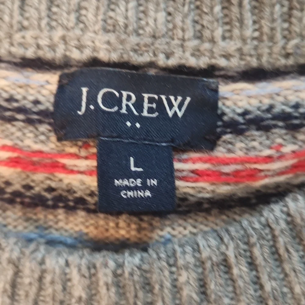 J. Crew Multicolor Knit Sweater